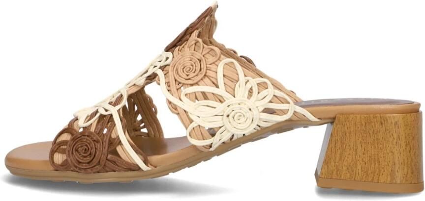 Hispanitas Dames Slippers Tulipan Naturales Hv264841 Multi - Foto 2