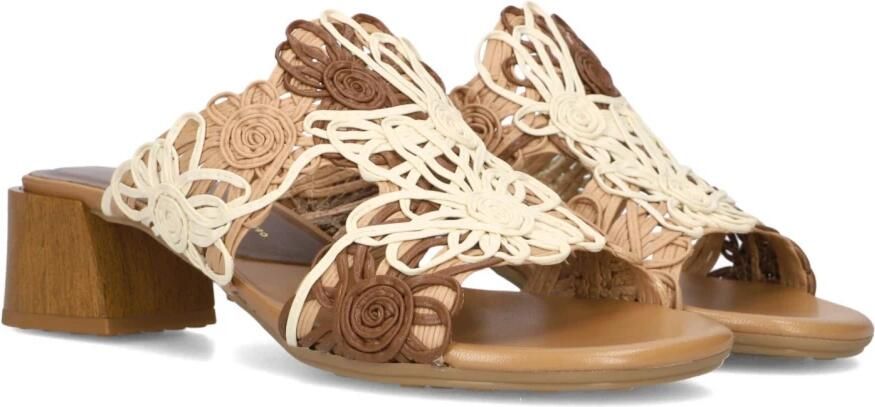 Hispanitas Dames Slippers Tulipan Naturales Hv264841 Multi - Foto 3