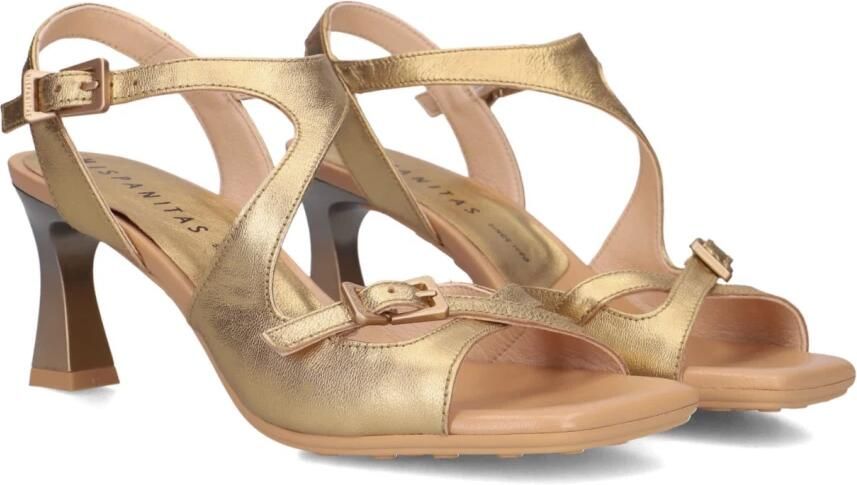 HISPANITAS Hakken Dames Hv264814 Maat: 40 Materiaal: Leer Kleur: Goudkleurig - Foto 2