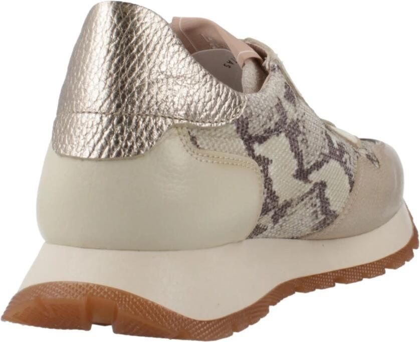 Hispanitas Beige Havana Leren Sneakers - Foto 2