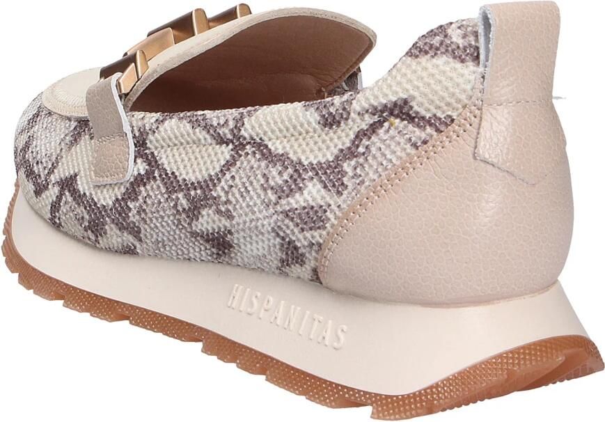 HISPANITAS Instappers Dames Hv253919 Maat: 39 Materiaal: Leer Kleur: Beige - Foto 2