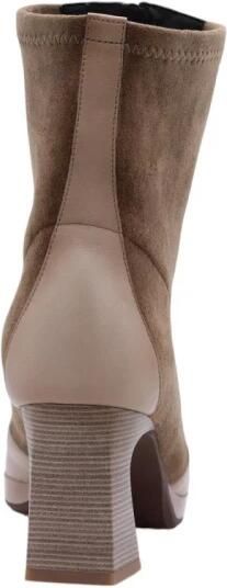 HISPANITAS Enkellaarsjes Dames Hi254186 Maat: 37 Materiaal: Suède Kleur: Taupe - Foto 3