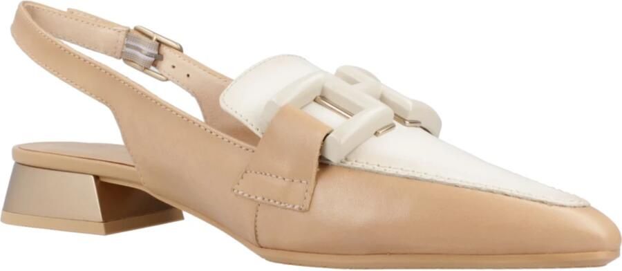 Hispanitas Melide Slingback Schoenen Beige Dames - Foto 2