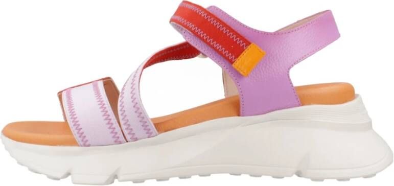 Hispanitas Jamaica Platte Sandalen Purple Dames