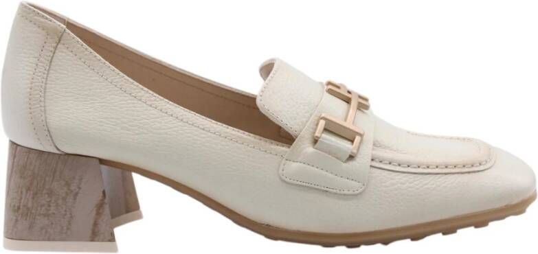 Hispanitas Klassieke leren mocassins
