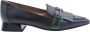 HISPANITAS Instappers Dames Hi243590 Maat: 36 Materiaal: Leer Kleur: Blauw - Thumbnail 2