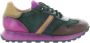 Hispanitas Loira sneakers soho cocoa forest magenta velour CHI233073 - Thumbnail 2