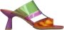 Hispanitas Multi Kleur Leren Jurk Sandalen Multicolor Dames - Thumbnail 9