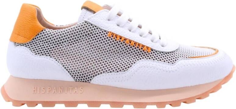 Hispanitas Neda Sneaker Stijlvol en Comfortabel White Dames