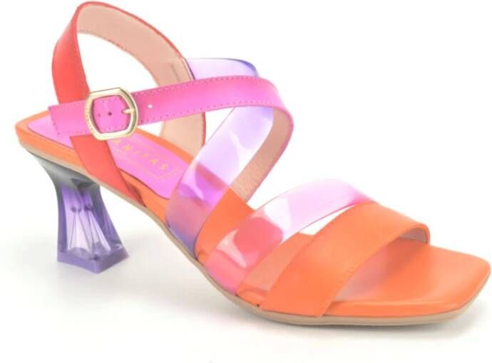 Hispanitas Oranje Roze Sandalen