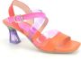 Hispanitas Oranje Roze Sandalen - Thumbnail 1