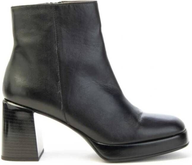 Hispanitas Plateauboots voor vrouwen Black Dames