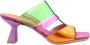 Hispanitas Multi Kleur Leren Jurk Sandalen Multicolor Dames - Thumbnail 2