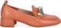 Hispanitas Rode platte mocassin met stenen accessoire - Thumbnail 1