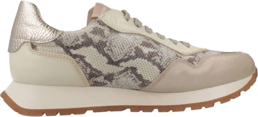 Hispanitas Beige Havana Leren Sneakers - Foto 3