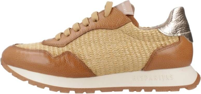 Hispanitas Sporty Sneakers Rhv254045 Model Brown Dames