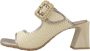 Hispanitas Stijlvolle Heeled Mules Sandaal Brown Dames - Thumbnail 2