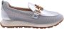 HISPANITAS Instappers Dames Hv253919 Maat: 37 Materiaal: Nubuck Kleur: Zilver - Thumbnail 2