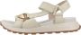 Hispanitas Stijlvolle platte sandalen met versieringen Beige Dames - Thumbnail 2