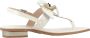 Hispanitas Stijlvolle Platte Sandalen White Dames - Thumbnail 2
