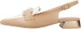 Hispanitas Melide Slingback Schoenen Beige Dames - Thumbnail 9