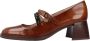 Hispanitas Zapato Tacon Brown Dames - Thumbnail 2