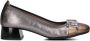 Hispanitas Chi243670 Met Ballerina's Ballarina Schoenen Instappers Dames Zilver - Thumbnail 2