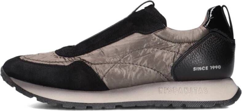 Hispanitas Zwarte Suède High Top Sneakers