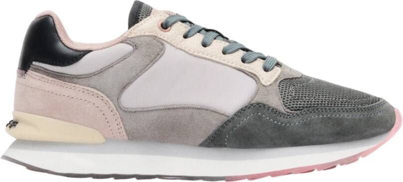 Hoff Ade de leren en stoffen sneakers