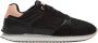 Hoff Ademende leren en stoffen sneakers Black Dames - Thumbnail 3