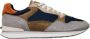 THE HOFF BRAND Lage Sneakers Heren Biarritz Maat: 41 Materiaal: Suède Kleur: Blauw - Thumbnail 2