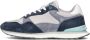 THE HOFF BRAND Lage Sneakers Heren Alberobello Maat: 42 Materiaal: Suède Kleur: Blauw - Thumbnail 2