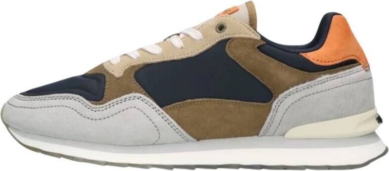 THE HOFF BRAND Lage Sneakers Heren Biarritz Maat: 41 Materiaal: Suède Kleur: Blauw - Foto 4