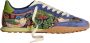 Hoff Blauwe Morris Sneaker met Strawberry Thief Print - Thumbnail 1