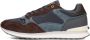 THE HOFF BRAND Lage Sneakers Heren Bari Maat: 42 Materiaal: Suède Kleur: Blauw - Thumbnail 7