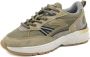 THE HOFF BRAND Lage Sneakers Dames New Mexico Maat: 37 Materiaal: Suède Kleur: Groen - Thumbnail 2