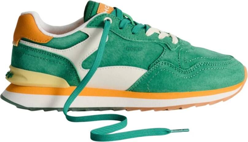 Hoff Dynamische Groene Sneaker voor Actieve Vrouwen