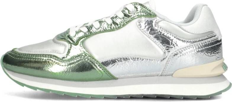 The HOFF Brand Iron metallic zilver gr Groen Textiel Lage sneakers Dames - Foto 5