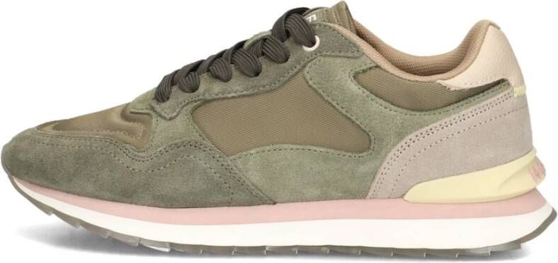 THE HOFF BRAND Sneakers Dames Los Angeles Suède Groen - Foto 2