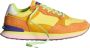 Hoff Groene Stad Sneaker met Rode Accenten - Thumbnail 1