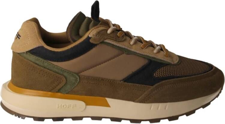 Hoff Heren Sentinel Groen Beige Sneakers Meerkleurig Heren