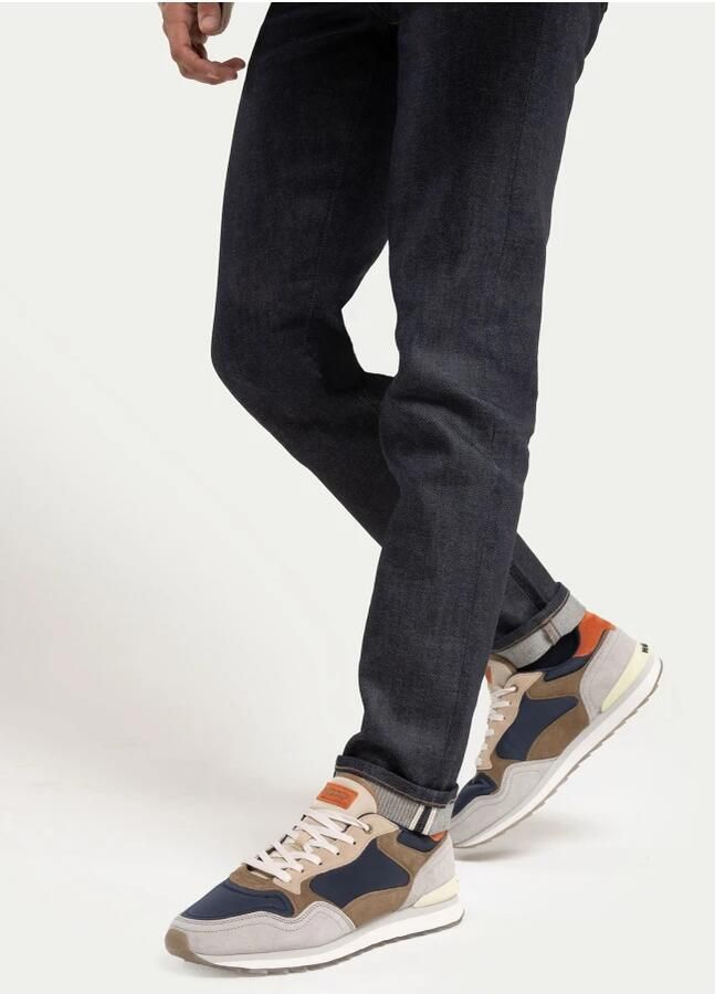 THE HOFF BRAND Lage Sneakers Heren Biarritz Suède Blauw - Foto 7