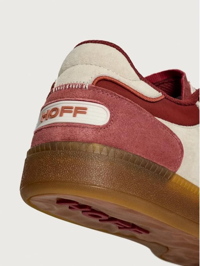 THE HOFF BRAND Lage Sneakers Dames Alley Suèdelook Rood - Foto 8