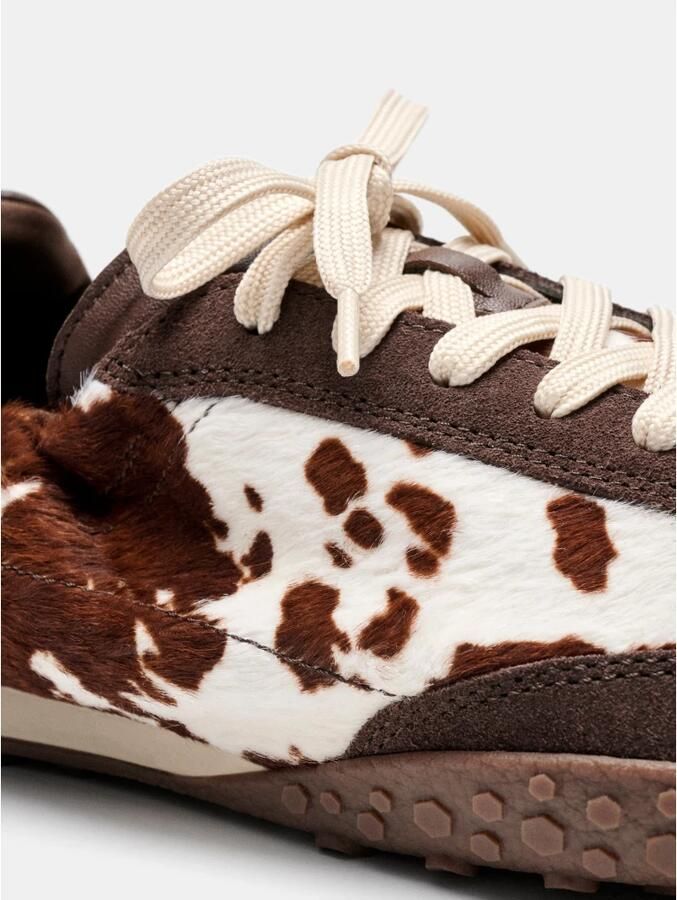 HOFF Sneakers Bridge Cow Print Brown - Foto 2