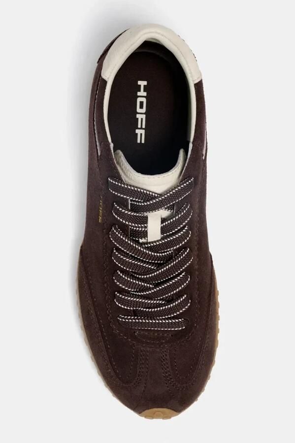 HOFF Sneakers van echt leer met logodetail model 'Bridge' - Foto 4