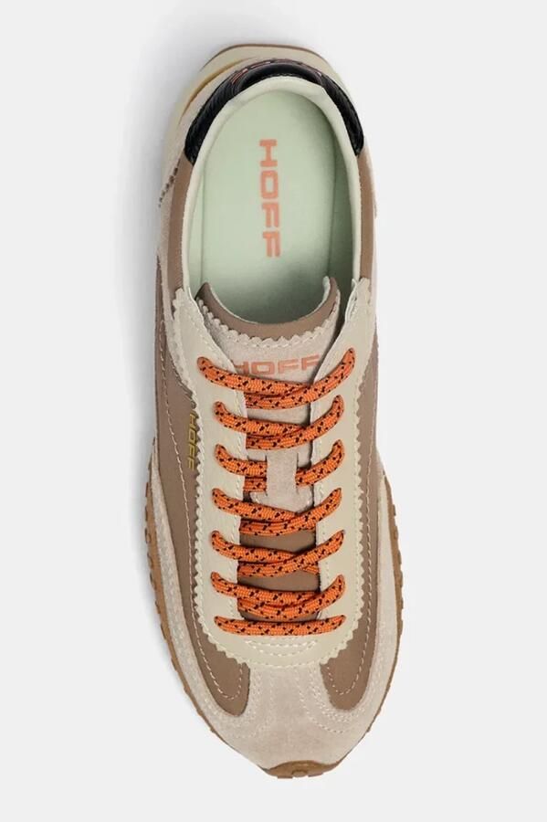 HOFF Sneakers van leermix met logodetail model 'Bridge' - Foto 4