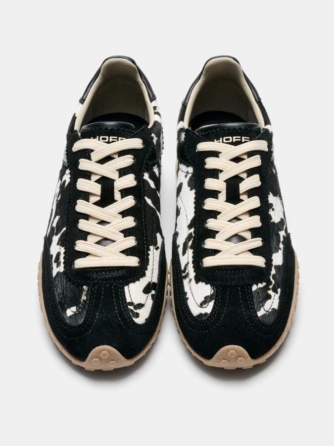 THE HOFF BRAND Lage Sneakers Bridge Mkii Print Suède Zwart - Foto 12