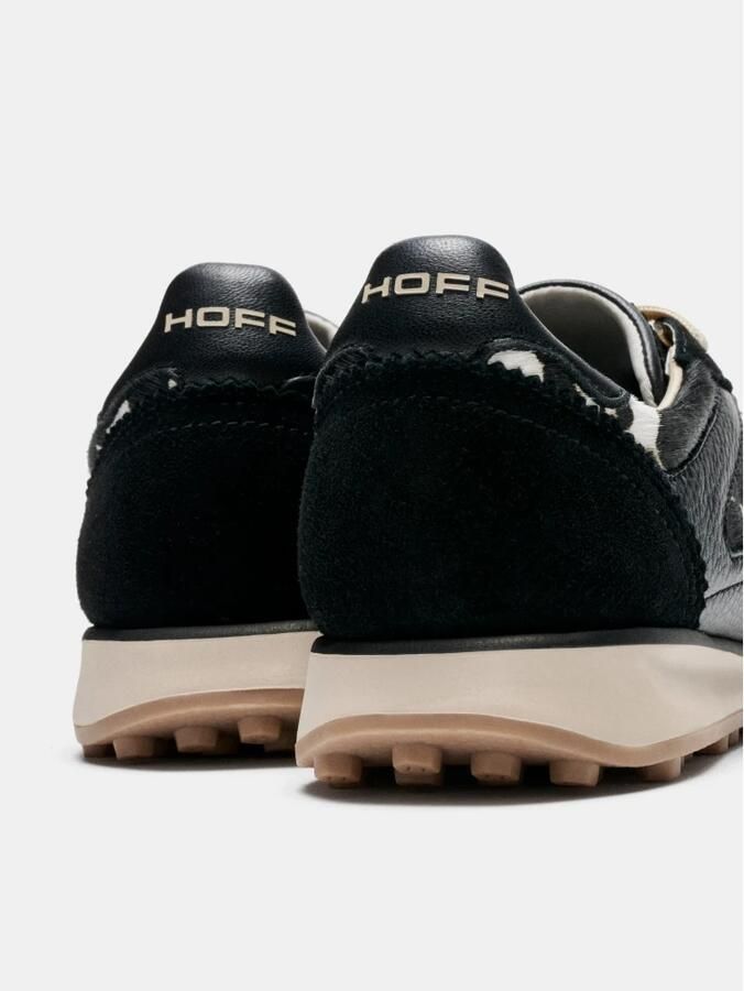 THE HOFF BRAND Lage Sneakers Bridge Mkii Print Suède Zwart - Foto 11