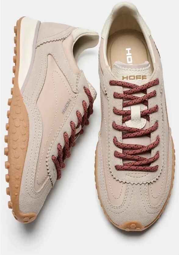 HOFF Sneakers van leermix met logodetail model 'Bridge' - Foto 6