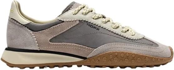 HOFF Sneakers van leermix met logodetail model 'Bridge'